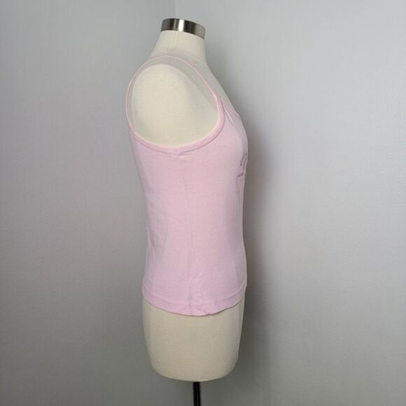 Y2K Millennial Pink Dallas Cowboys Spaghetti Strap Tank Top Juniors XL - Picture 6 of 11